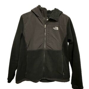 The North Face Black Fleece Jacket with Hood